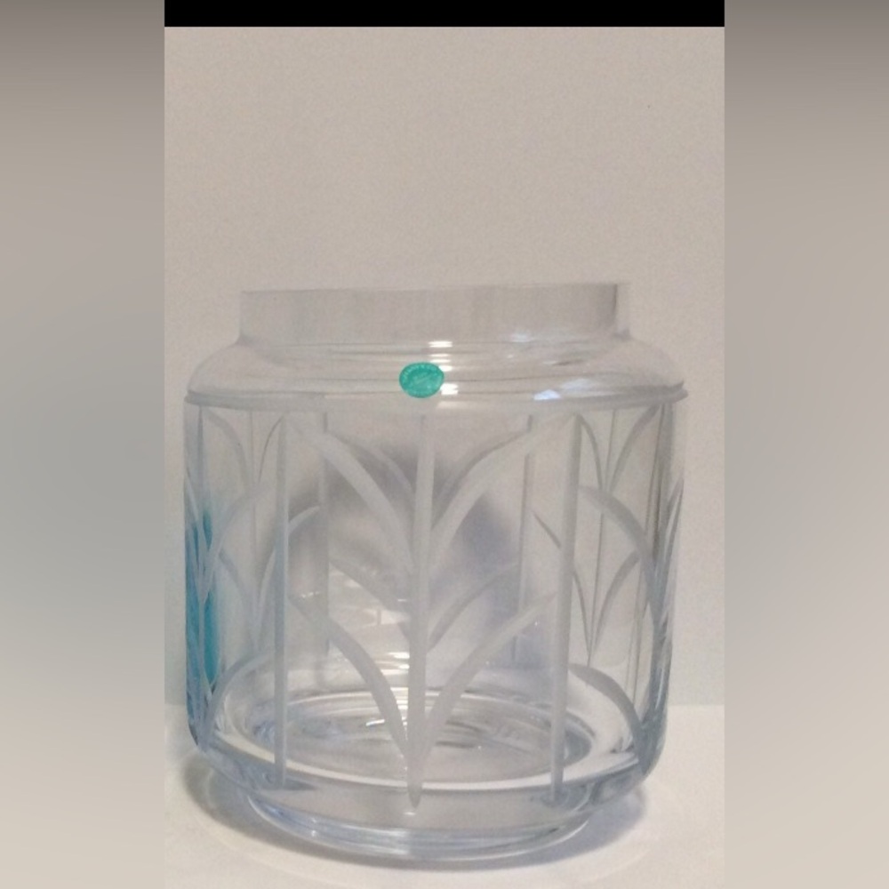 Authentic Tiffany & Co. Wheat Leaf Collection Baluster Vase